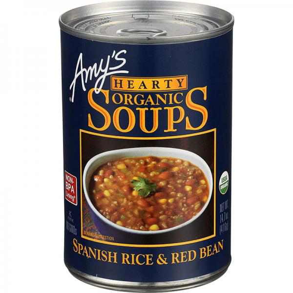 Amy's Organic Soups Hearty Spanish Rice & Red Bean