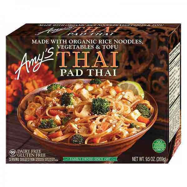 Amy's Gluten Free Frozen Pad Thai Meal - 9.5oz