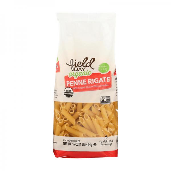 Field Day Pasta - Organic - Traditional - Penne - 16 oz - case of 12