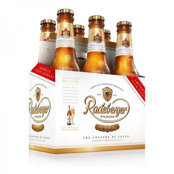 Radeberger Pilsner Lager - Beer - 6x 11.2oz Bottles