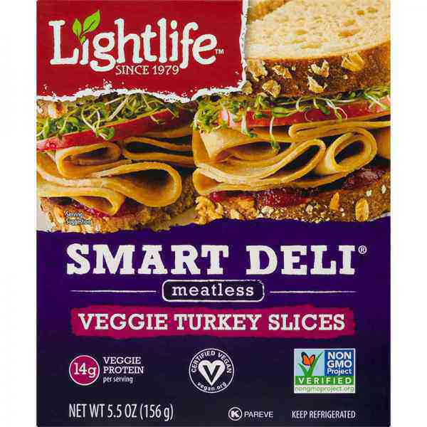 Lightlife Vegan Smart Deli Roast Turkey Style - 5.5oz