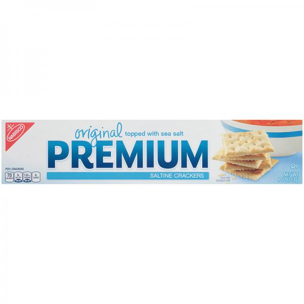 Premium Original Saltine Crackers, 4.0 oz