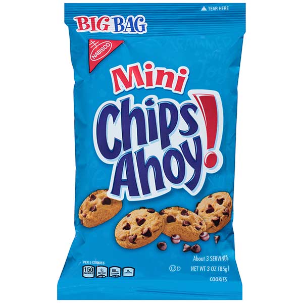 Chips Ahoy! - Mini Chocolate Chip Cookies 3.00 oz