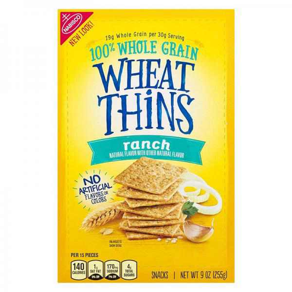 Wheat Thins Ranch Snack Crackers - 9oz