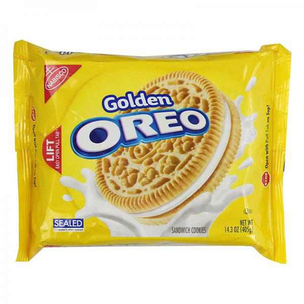 Oreo Golden Sandwich Cookies - 14.3oz