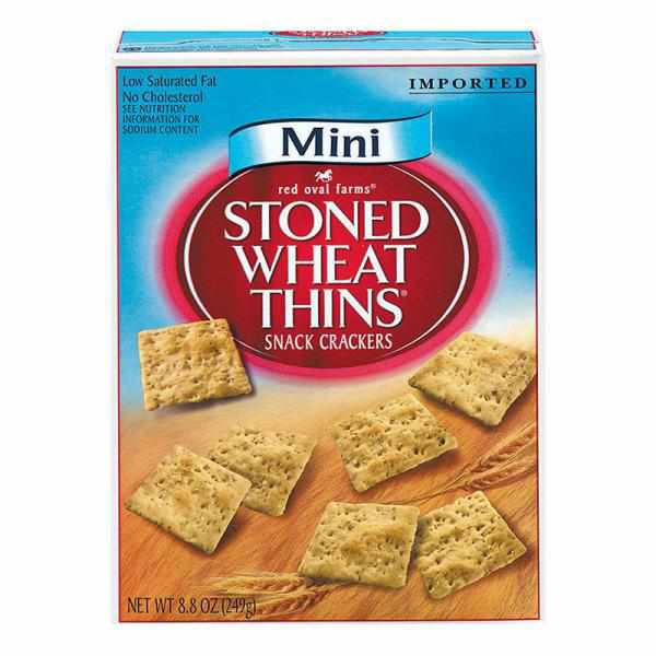 Nabisco Red Oval Farms Stoned Wheat Thins Snack Crackers, 8.8 Oz.
