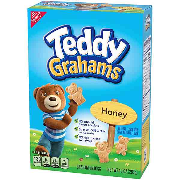 Teddy Grahams Honey Graham Snacks - 10oz