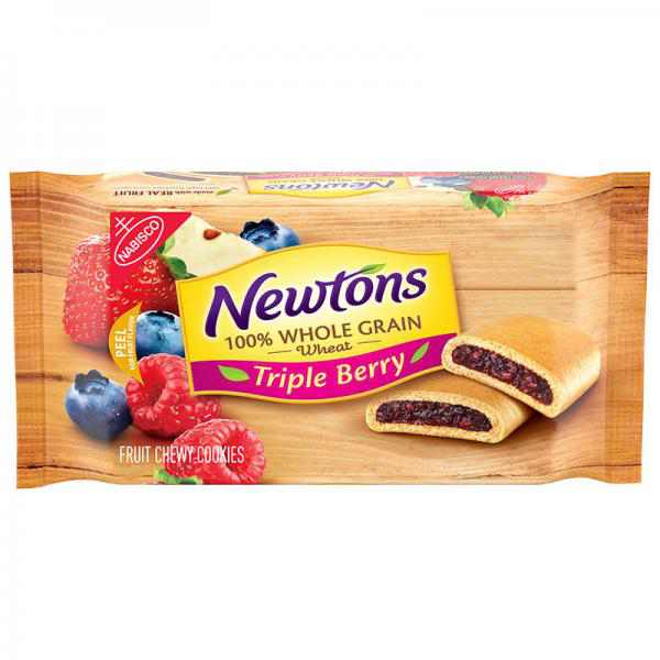 Newtons Soft & Fruit Chewy Triple Berry Fruit Cookies, 10 oz Pack