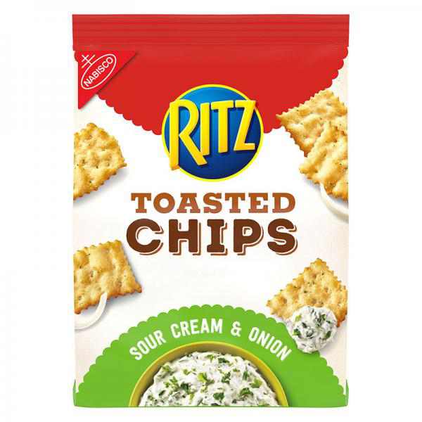 Ritz Toasted Chips - Sour Cream & Onion - 8.1oz