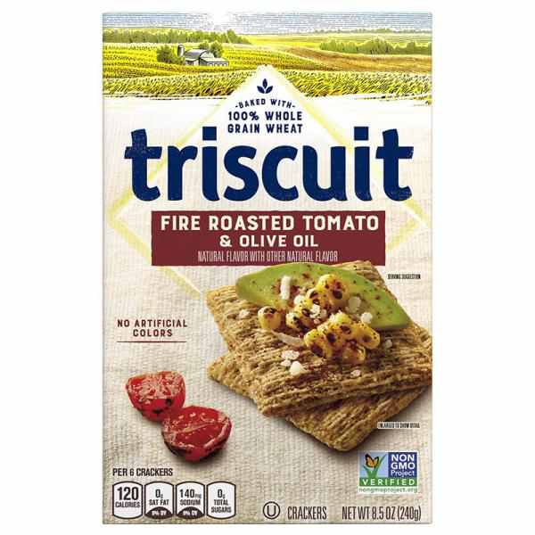 Nabisco Triscuit Fire Roasted Tomato & Olive Oil Crackers, 8.5 Oz.