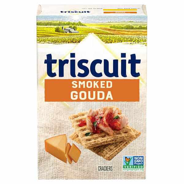 Triscuit Smoked Gouda Whole Grain Wheat Crackers, 8.5 Oz