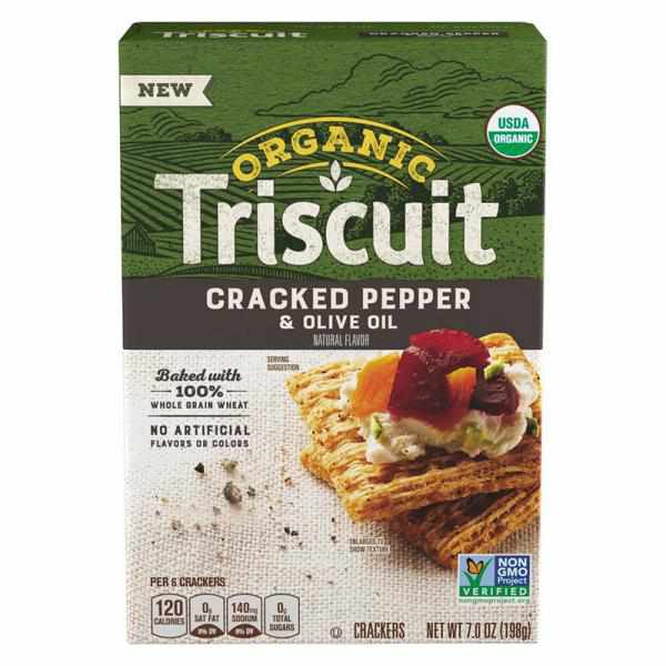 Triscuit Cracked Pepper & Olive Oil Crackers - 7oz
