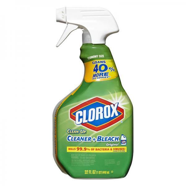 Clorox Clean-Up Cleaner With Bleach Spray, pack of 2, 32 oz