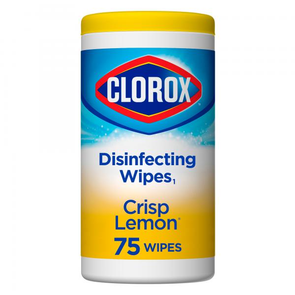 Clorox Disinfecting Wipes Canister Citrus Blend, Citrus Blend - 75 Ea.
