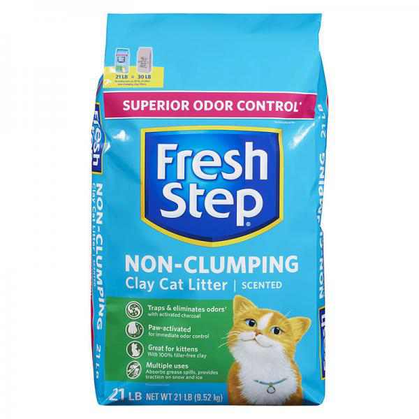 Fresh Step Non-Clumping Cat Litter -14lb