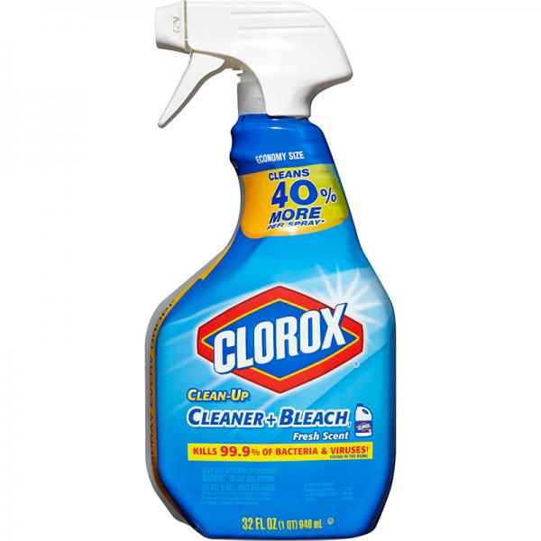 Clorox Clean-Up All Purpose Cleaner with Bleach Spray Bottle Fresh Scent 32 oz