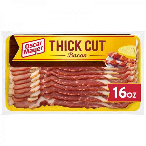 Oscar Mayer Hardwood Smoked Thick Cut Bacon - 16oz