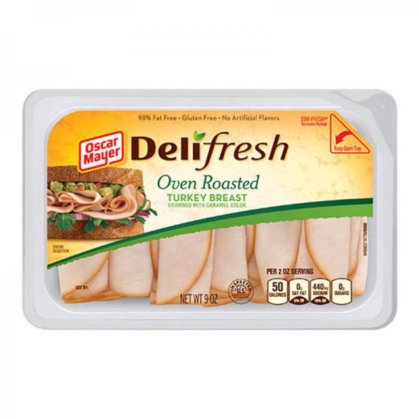 Oscar Mayer Deli Fresh Sliced Oven Roasted Turkey Breast - 9oz