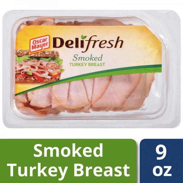 Oscar Mayer Deli Fresh Sliced Smoked Turkey Breast - 9oz