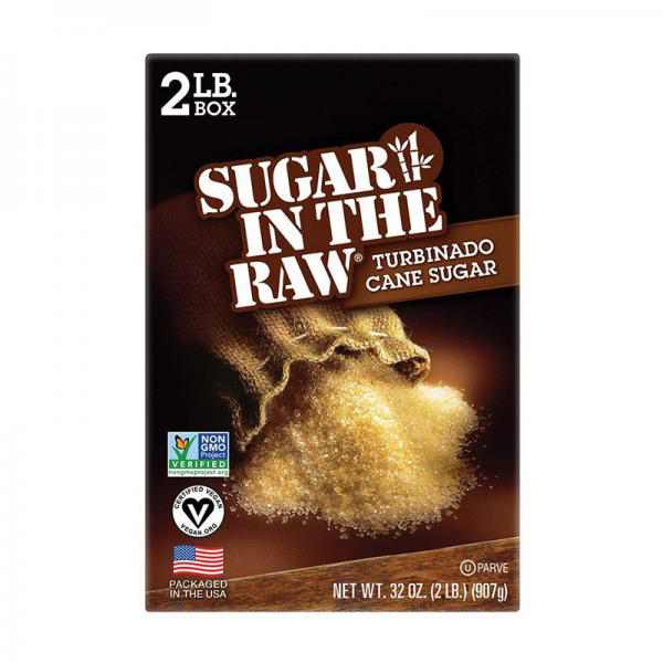 Sugar In The Raw, Turbinado Cane Sugar - 2 lb.