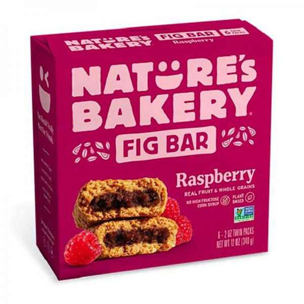 Nature's Bakery Stone Ground Whole Wheat Fig Bar - Raspberry - 2 oz , 2 OZ