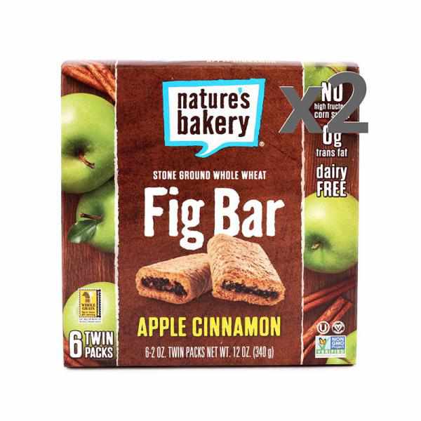 Nature's Bakery Fig Bar Apple Cinnamon - 2 PK