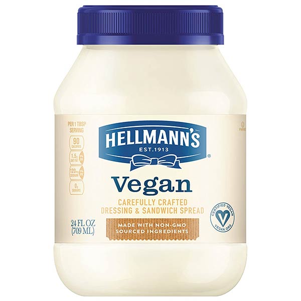 Hellmann's Vegan Dressing and Sandwich Spread Carefully Crafted - 24oz