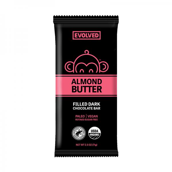 Eating Evolved Almond Sea Salt Primal Chocolate, 2.5 Oz