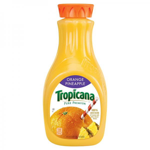 PURE PREMIUM 100% JUICE BLEND, ORANGE PINEAPPLE