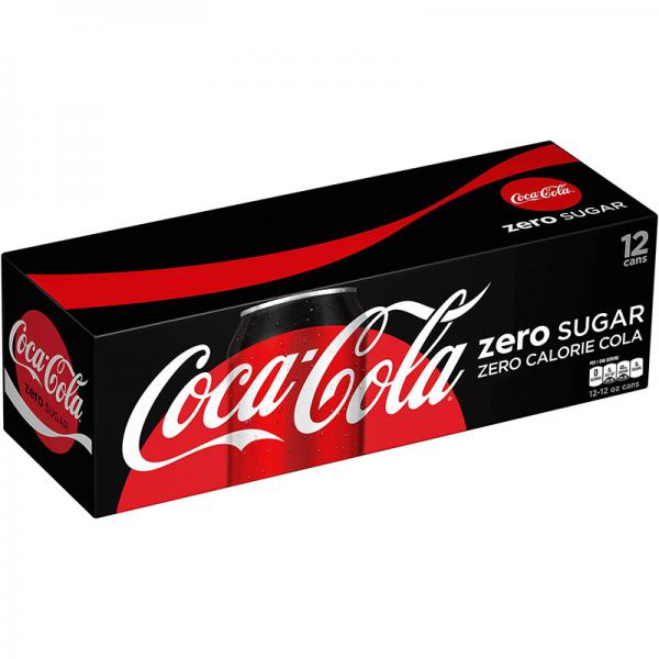Coca-Cola Zero Soda, 12 Fl. Oz.
