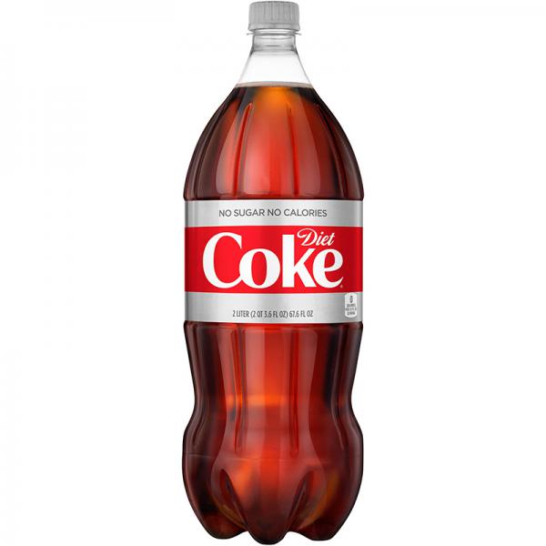 Diet Coke - 2 L Bottle, Soft Drinks