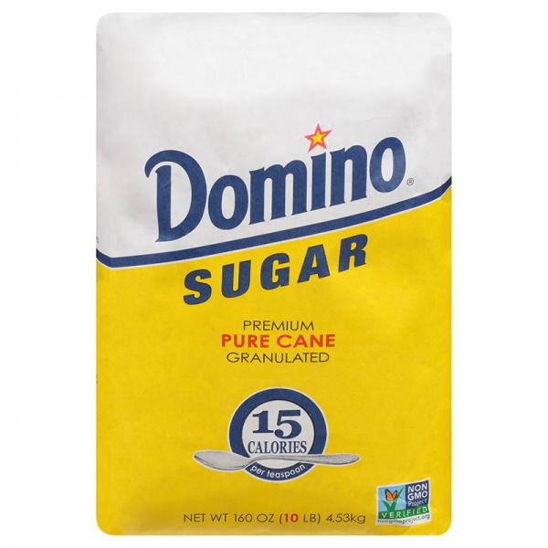 Domino Premium Cane Granulated Sugar, 1 lb