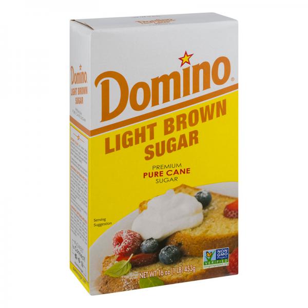 Domino Light Brown Sugar Pure Cane Sugar, 16.0 OZ