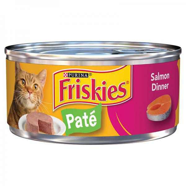 Purina Friskies Paté Wet Cat Food Salmon Dinner - 5.5oz