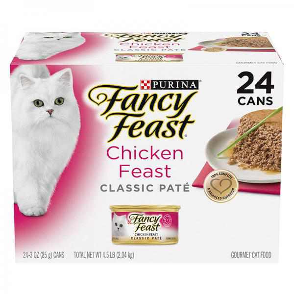 Purina Fancy Feast Classic Chicken Feast Cat Food 3 oz. Can