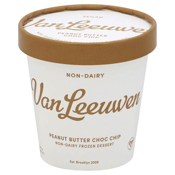 Vanleeuwen Ice Cream Non Dairy Peanut Butter Chip, 14 Oz (Frozen)