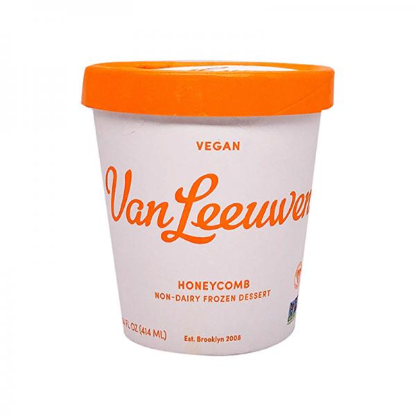 Van Leeuwen, Non Dairy Frozen Dessert Honeycomb, 14 Fl Oz