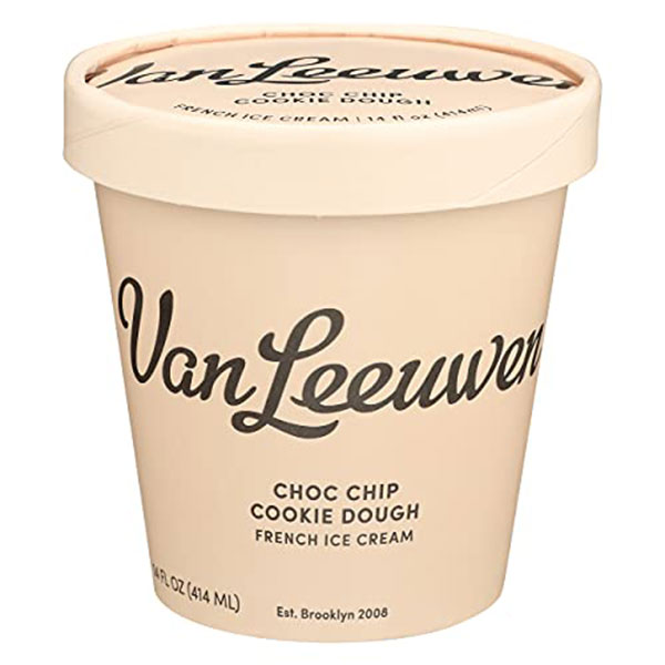 Van Leeuwen, Ice Cream Classic Chocolate Chip Masa para galletas de chocolate, 14 onzas líquidas