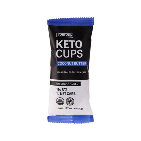 Evolved - Keto Cups Pack Coconut Butter - 2 Pack