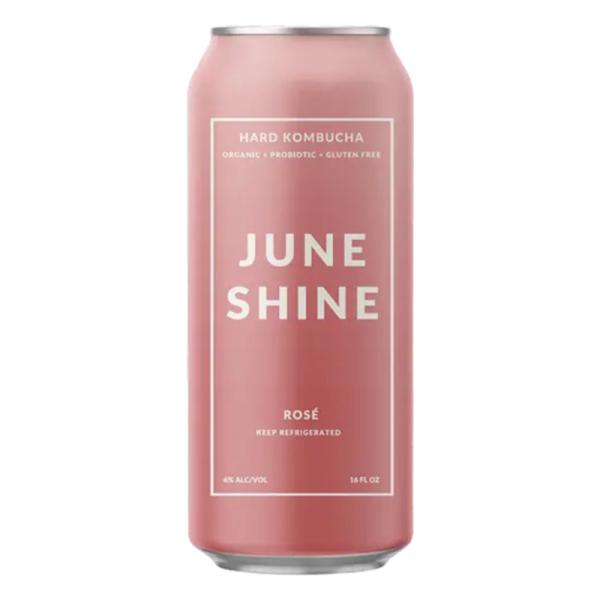JuneShine Hard Kombucha Rose - Beer - 16oz Can