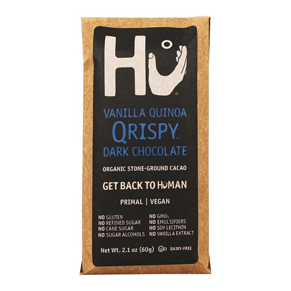 Hu - Organic Dark Chocolate Bar Vanilla Quinoa Qrispy - 2.1 Oz.