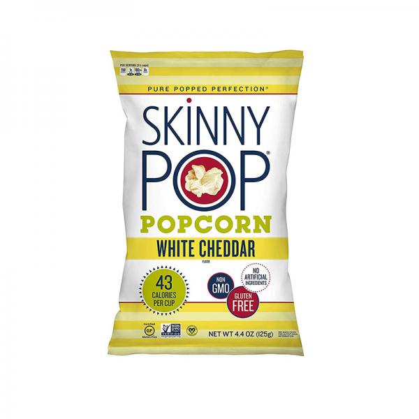 Skinny Pop White Cheddar Flavor Popcorn, 4.4 Oz.
