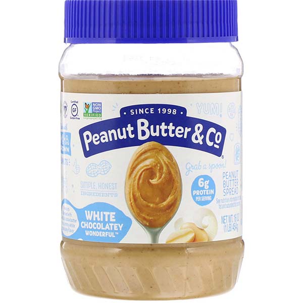 Peanut Butter & Co., Peanut Butter Spread, White Chocolate Wonderful, 16 Oz (454 G)