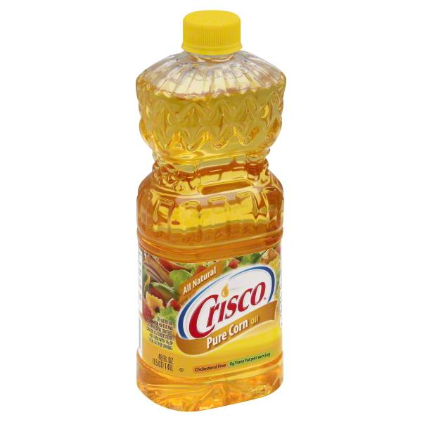 Crisco Pure Corn Oil, 48-Fluid Ounce