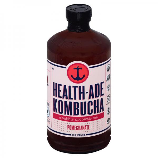 Health-Ade Organic Vegan Pomegranate Kombucha - 16 fl oz