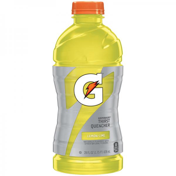 Gatorade Thirst Quencher Lemon Lime Sports Drink, 28 Fl. Oz.