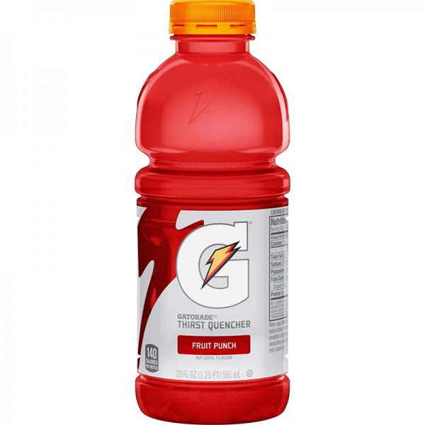 Gatorade Thirst Quencher Fruit Punch Sport Drink, 20 Fl. Oz.