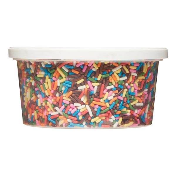 Cake Mate - Rainbow Sprinkles Tub 10.50 oz