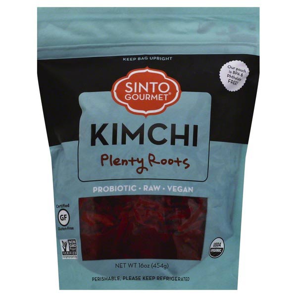 Sinto Gourmet Plenty Roots Kimchi 16 Oz