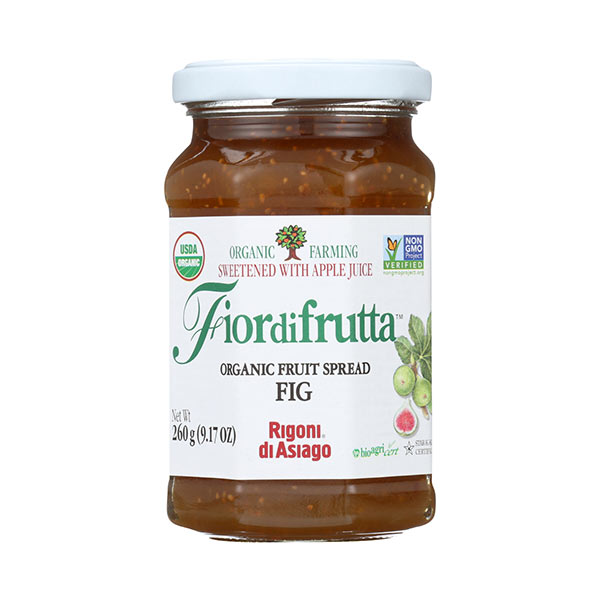 Rigoni Di Asiago Fiordifrutta Organic Fruit Spread, Fig, 9.17 Ounce
